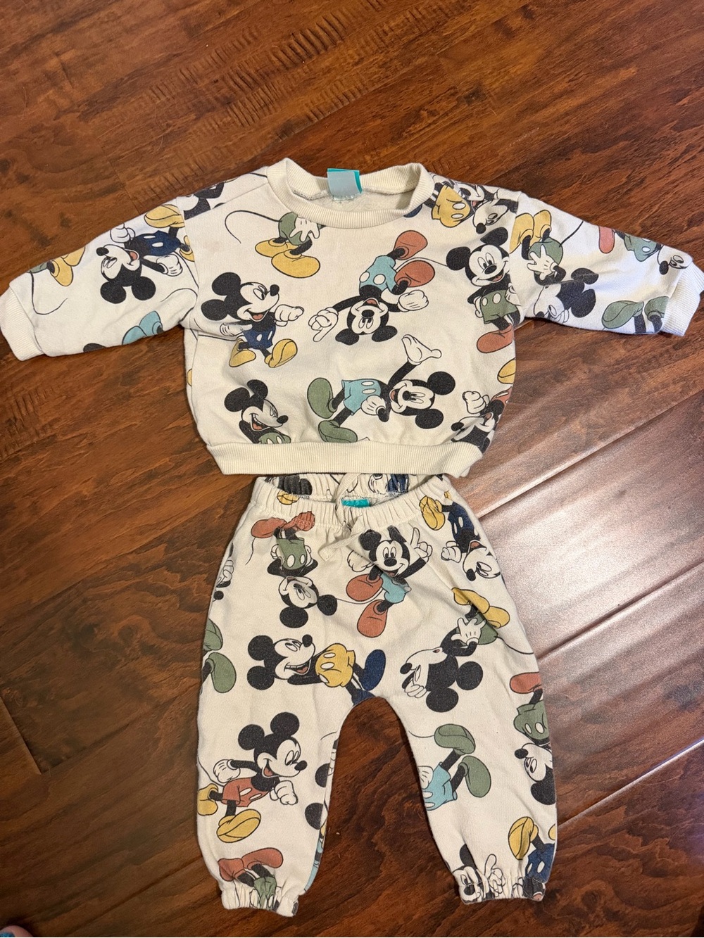 Disney Mickey Mouse Cream Multi Kids sweater